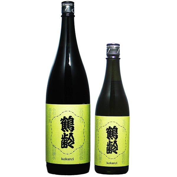 鶴齢 風味絶佳 女郎花色 1800ml / 720ml　