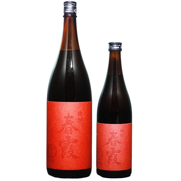 春霞 純米 赤ラベル 1800ml / 720ml　※26/2価格改定