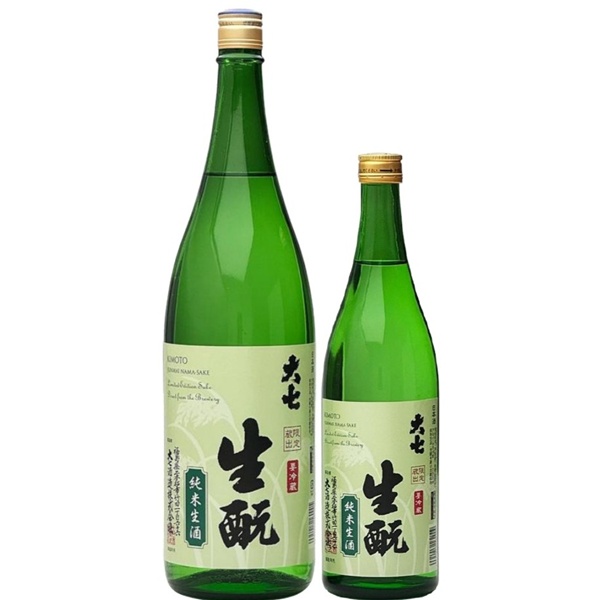 大七 純米生もと 生酒 1800ml / 720ml [季節限定]　