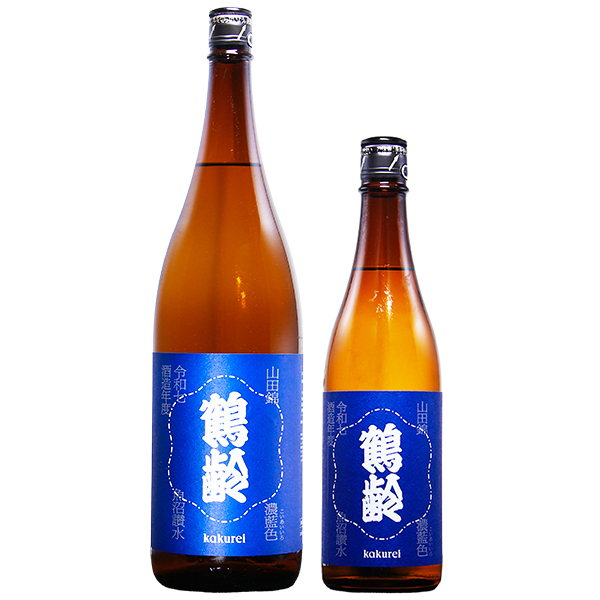鶴齢 風味絶佳 濃藍色 1800ml / 720ml [季節限定]　