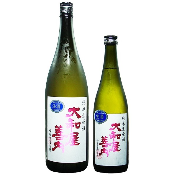 大和屋善内 純米生原酒 1800ml / 720ml [季節限定]　