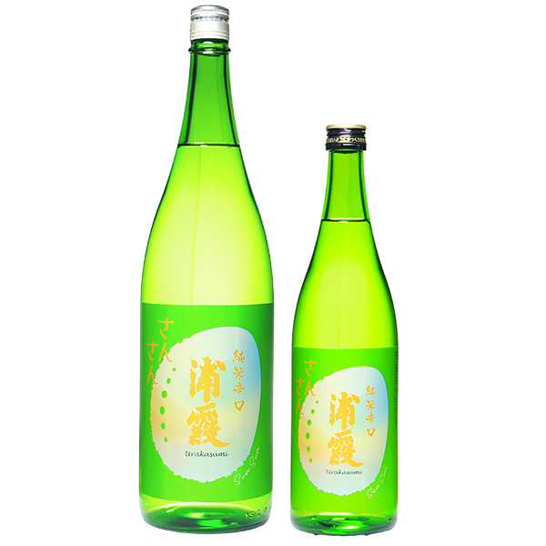 浦霞 純米辛口 さんさん 1800ml / 720ml [季節限定]　