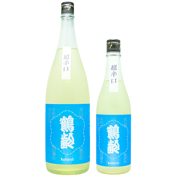 鶴齢 風味絶佳 露草色 火入れ 1800ml / 720ml [季節限定]　