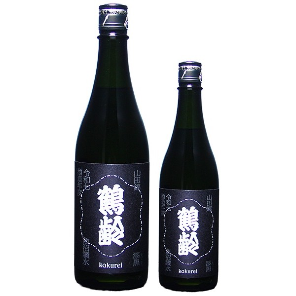 鶴齢 風味絶佳 漆黒 生原酒 1800ml / 720ml [季節限定]　