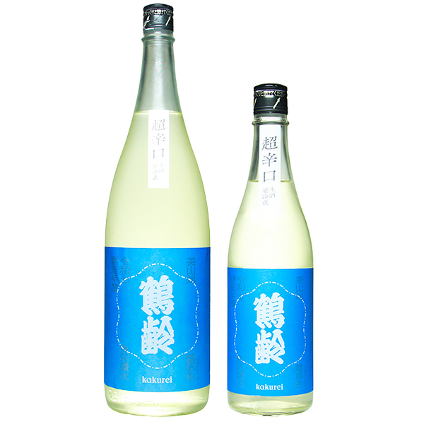 鶴齢 風味絶佳 露草色 生原酒 1800ml / 720ml [季節限定]　