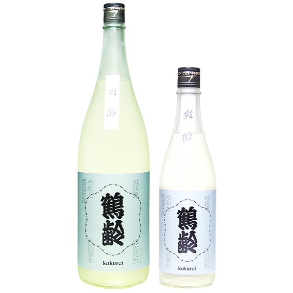 鶴齢 風味絶佳 卯の花色 1800ml / 720ml [季節限定]　