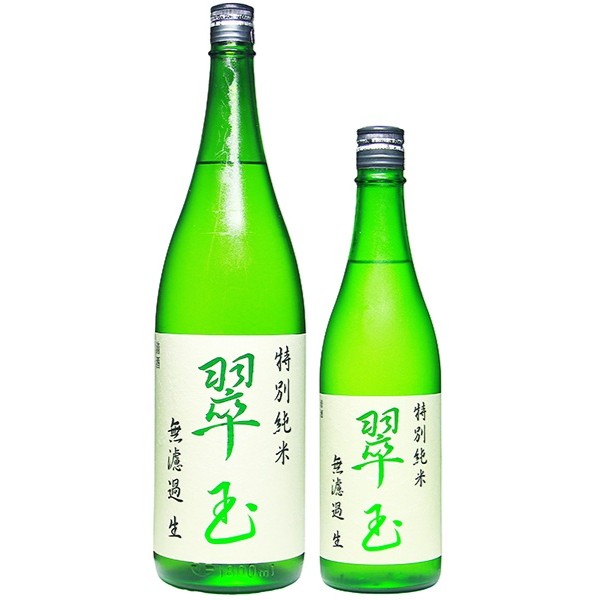 翠玉 特別純米 無濾過生 1800ml / 720ml [季節限定]　