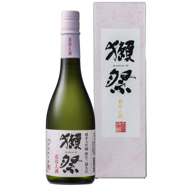 獺祭 純米大吟醸 磨き三割九分 花冷え酒 カートン入り 720ml [季節限定]　