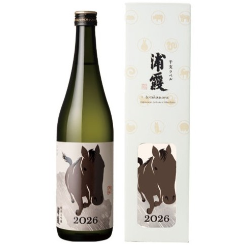 浦霞 純米大吟醸 干支ラベル 2026 -丙午- 720ml [季節限定]　