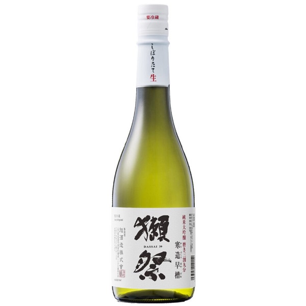 獺祭 純米大吟醸 磨き三割九分 寒造早槽 720ml [季節限定]　