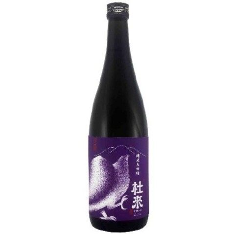 杜來 純米大吟醸 無濾過原酒 パープル 瓶燗一回火入 720ml [季節限定]　