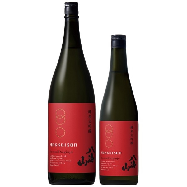 八海山 純米大吟醸 赤 時季限定 箱無し 1800ml / 720ml [季節限定]　