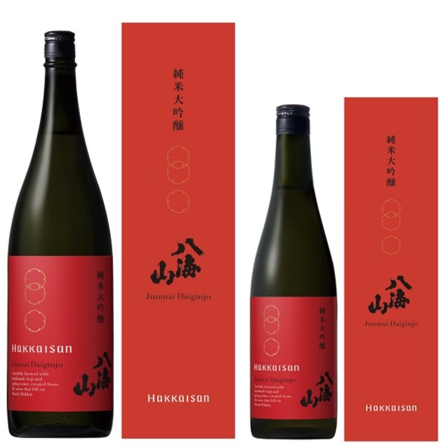 八海山 純米大吟醸 赤 時季限定 箱入 1800ml / 720ml [季節限定]　