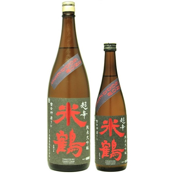 米鶴 超辛 純米大吟醸 1800ml [季節限定]　