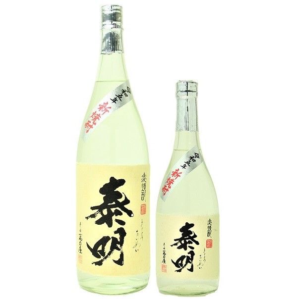 泰明 特蒸泰明 新焼酎 1800ml / 720ml [季節限定]　