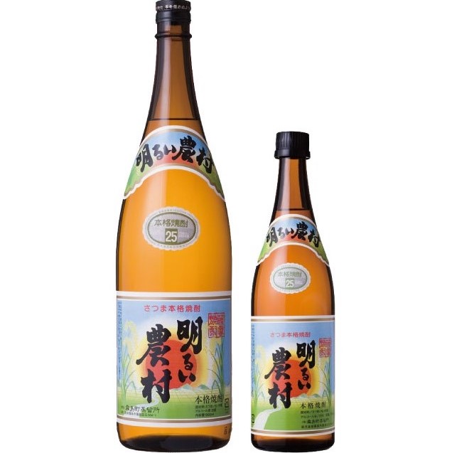 明るい農村 かめ壺焼酎 1800ml / 720ml　※25/4価格改定