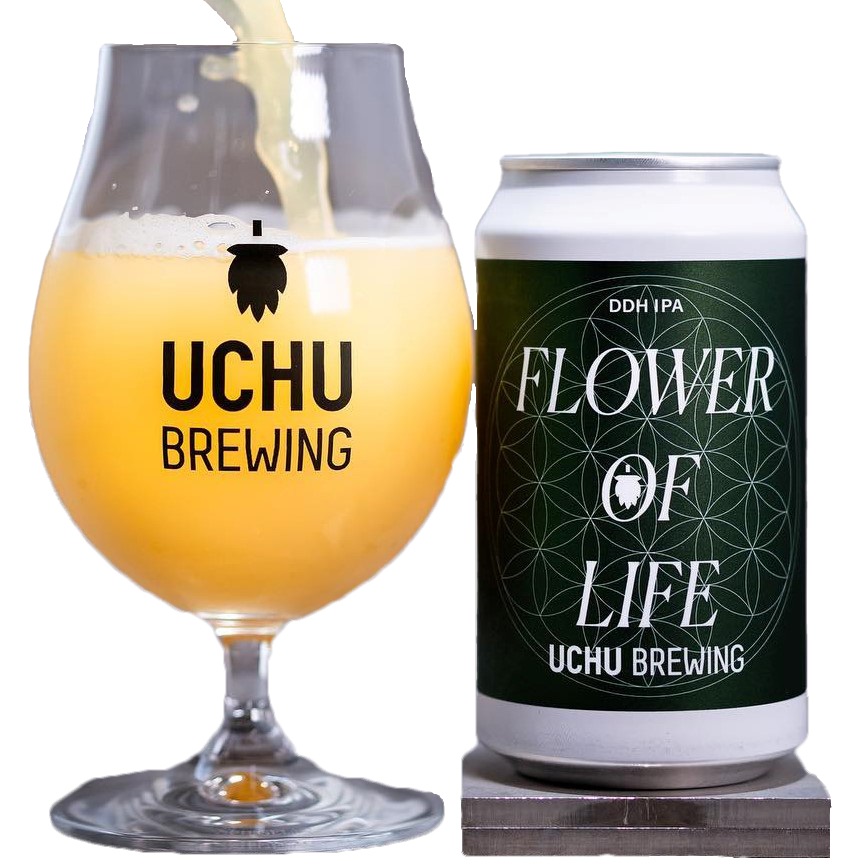 うちゅうビール FLOWER OF LIFE 350ml [不定期入荷]　