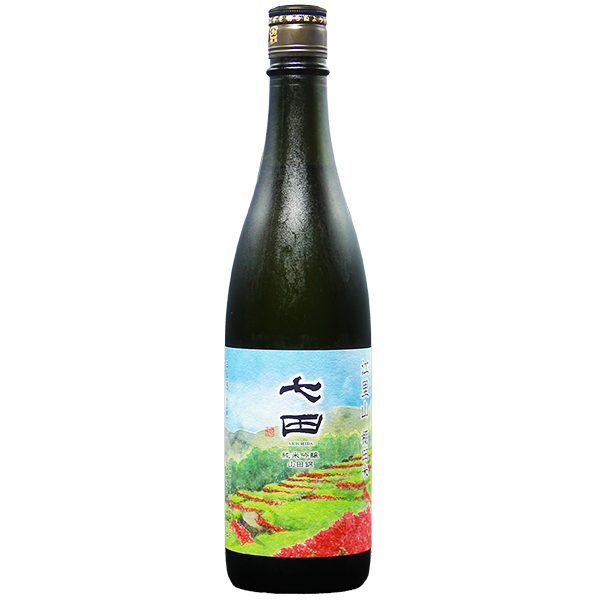 七田 純米吟醸 江里山 棚田米 720ml [不定期入荷]　