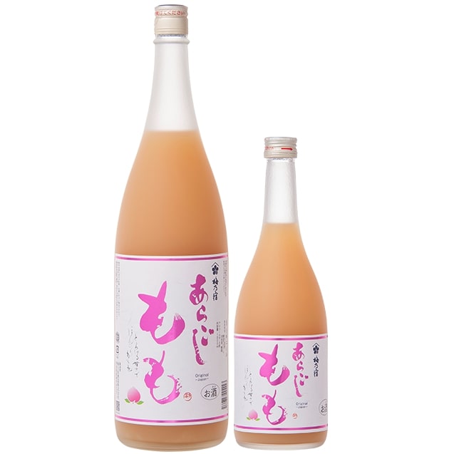 梅乃宿 あらごしもも 1800ml / 720ml　※25/2価格改定