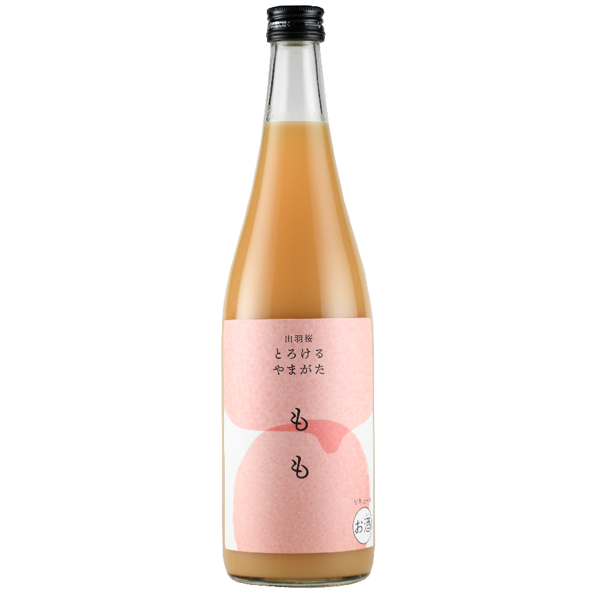 出羽桜 とろけるやまがた もも 720ml [不定期入荷]　※25/7価格改定