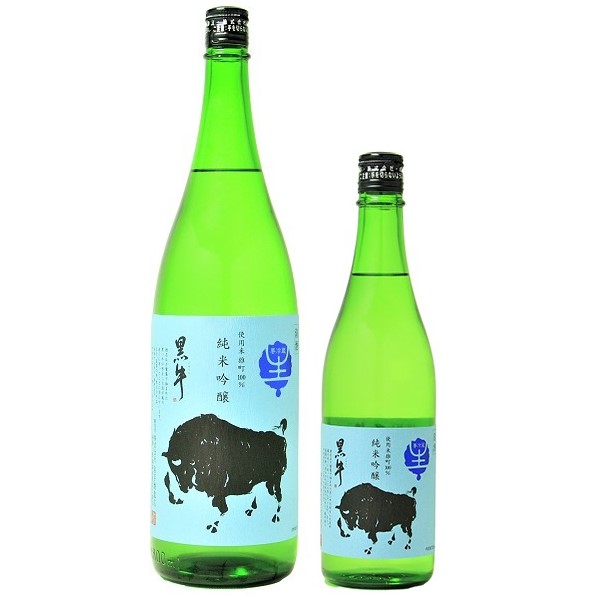 黒牛 純米吟醸 雄町 生原酒 1800ml / 720ml [季節限定]　