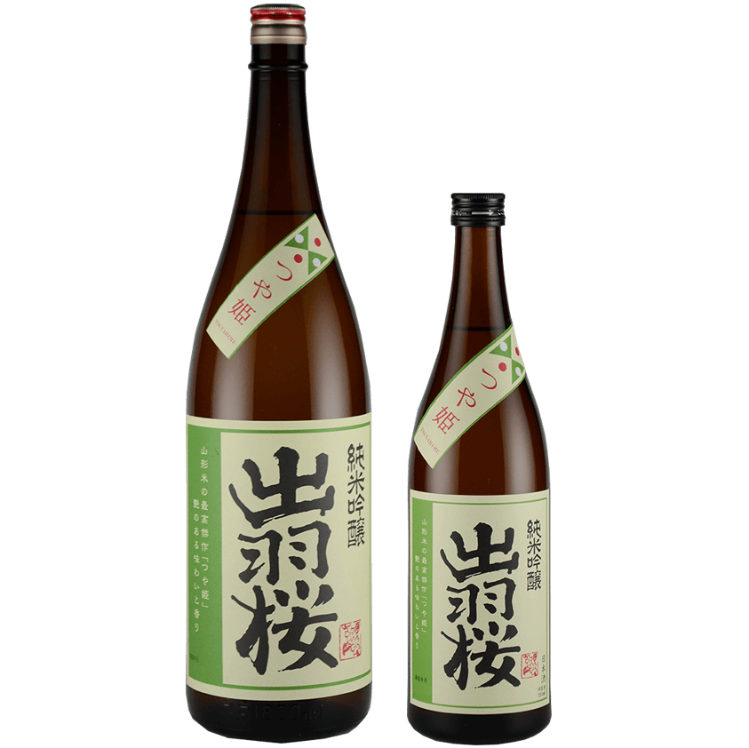 出羽桜 つや姫 純米吟醸 1800ml / 720ml　※25/7価格改定