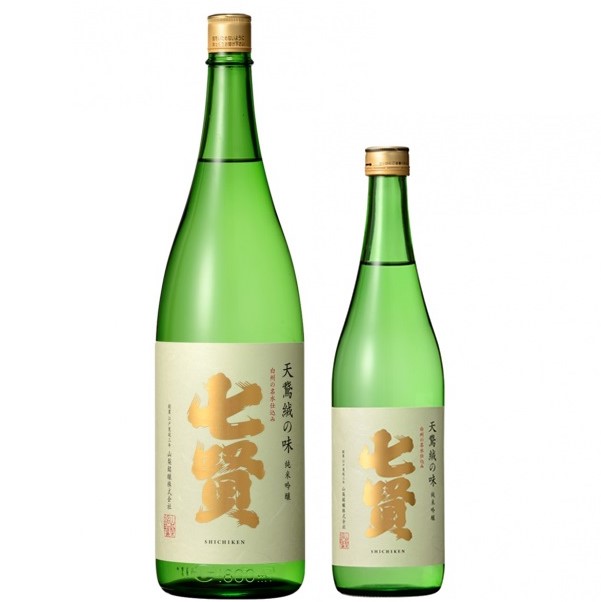 七賢 天鵞絨の味 純米吟醸 1800ml / 720ml　