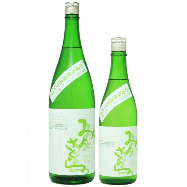 御代櫻 純米吟醸 無濾過生原酒 中汲み 1800ml / 720ml [季節限定]　