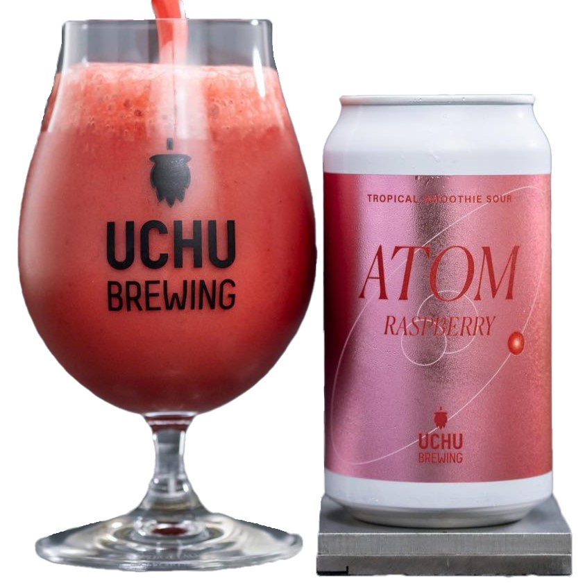 うちゅうビール ATOM RASPBERRY 350ml [不定期入荷]　