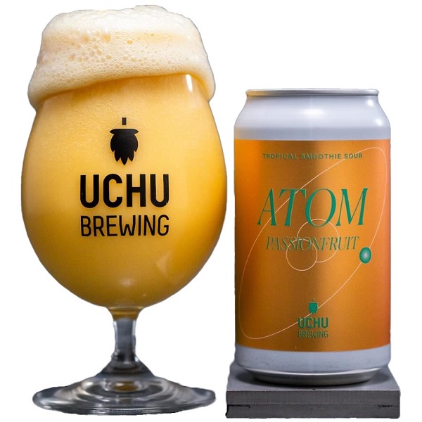 うちゅうビール ATOM PASSIONFRUIT 350ml [不定期入荷]　【クール便のみ】