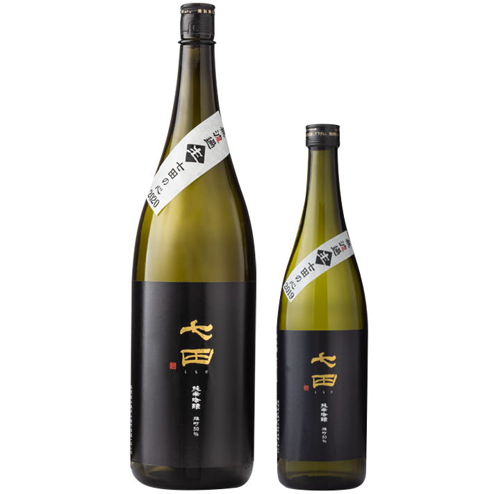 七田 純米吟醸 雄町50 無濾過生 1800ml / 720ml [季節限定]　