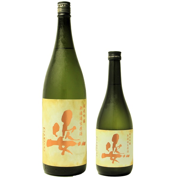 姿 夢ささら 純米吟醸 無濾過生原酒 1800ml / 720ml [季節限定]　