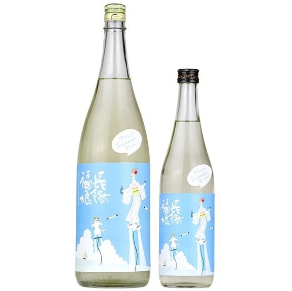 長陽福娘 アクティブドライ 純米吟醸 火入れ 1800ml / 720ml [季節限定]　