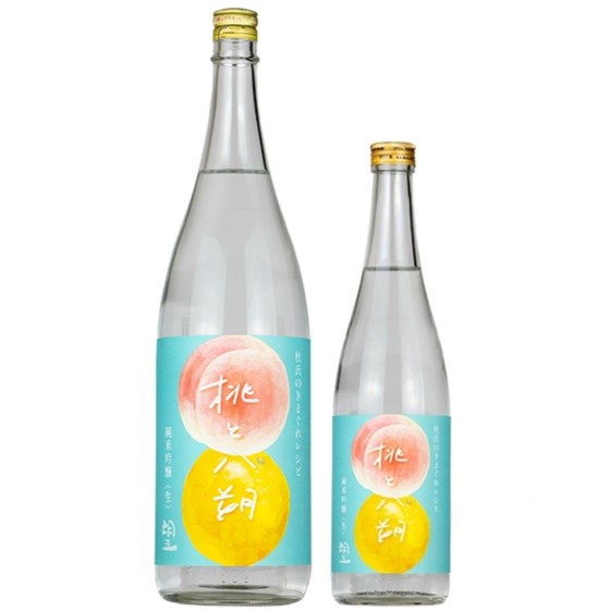 望 桃と八朔 純米吟醸 生 杜氏の気まぐれレシピ 1800ml / 720ml [季節限定]　