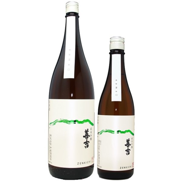 善吉 純米吟醸 しぼりたて生原酒 山惠錦 1800ml / 720ml [季節限定]　