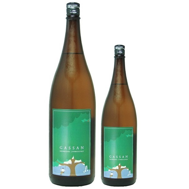 月山 純米吟醸 新緑 1800ml / 720ml [季節限定]　