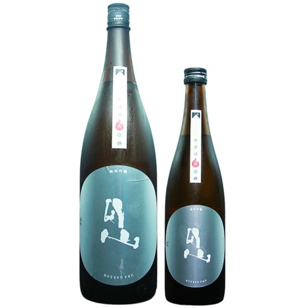 裏月山縁 純米吟醸 原酒 1800ml / 720ml [季節限定]　