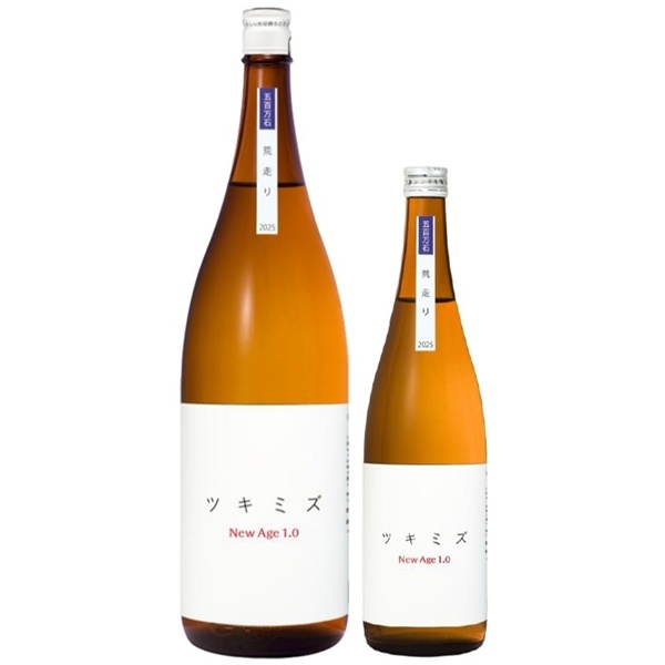 ツキミズ NEW AGE 1.0 あらばしり直汲み純吟 無濾過生原 1800ml / 720ml [季節限定]　