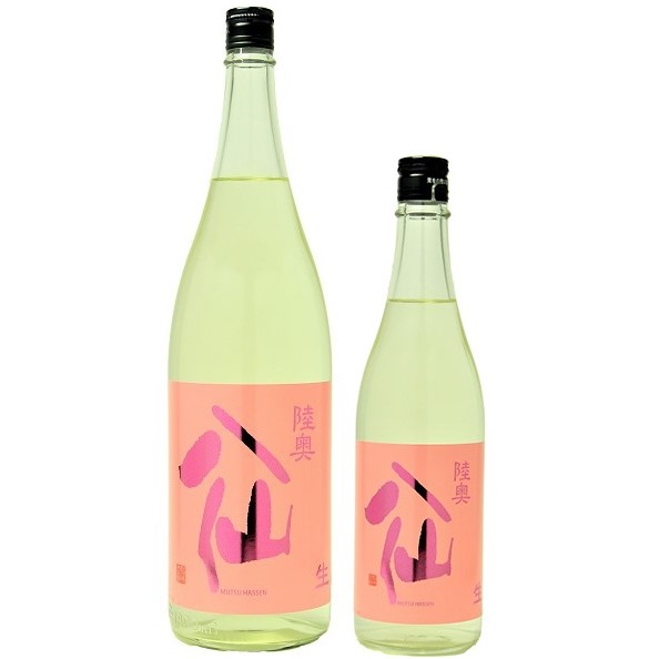 陸奥八仙 ピンクラベル 吟醸生 1800ml / 720ml [季節限定]　