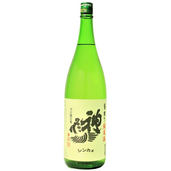 神亀 純米酒 辛口 1800ml　※25/11価格改定