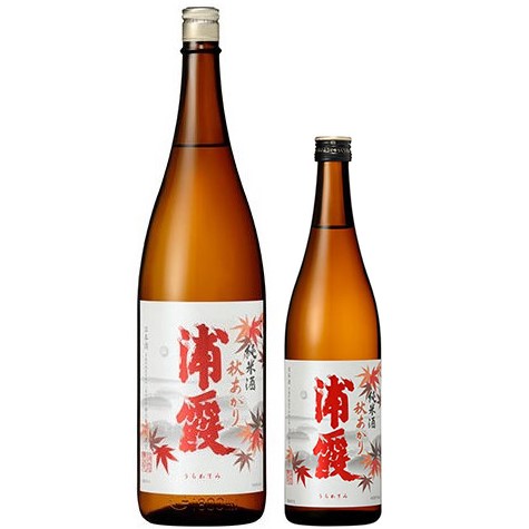 浦霞 純米酒 秋上がり 1800ml / 720ml [季節限定]　