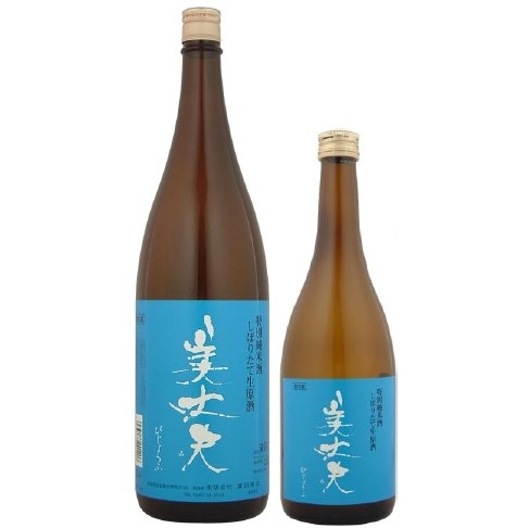 美丈夫 特別純米酒 しぼりたて生原酒 1800ml / 720ml [季節限定]　