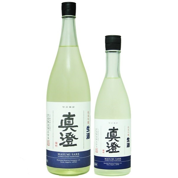 真澄 純米吟醸 生酒 1800ml / 720ml [季節限定]　