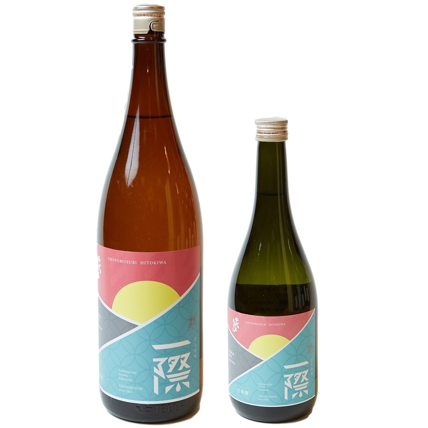 千代むすび 一際 特別純米 中取り 1800ml / 720ml