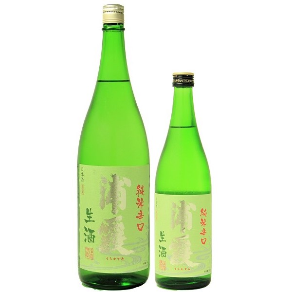 浦霞 純米辛口 生酒 1800ml / 720ml [季節限定]　