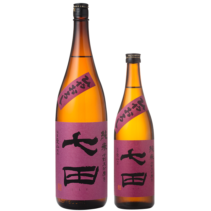 七田 純米 七割五分磨き 愛山 ひやおろし 1800ml / 720ml [季節限定]　