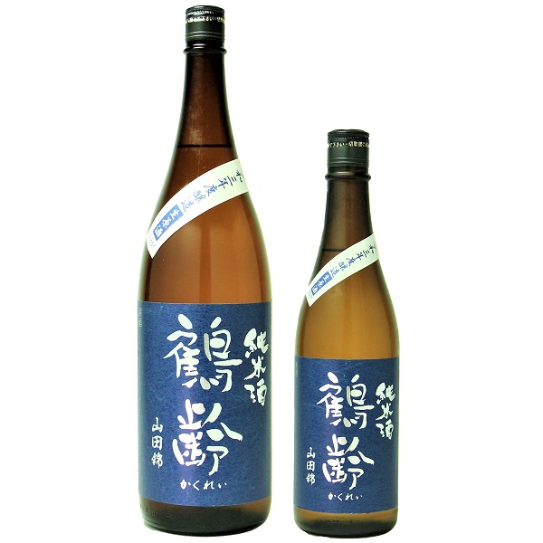 鶴齢 純米 山田錦65% 生原酒 1800ml / 720ml [季節限定]　