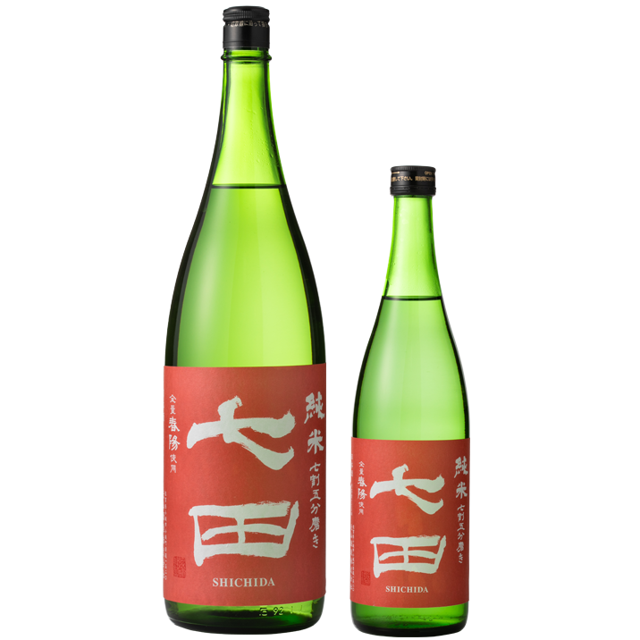 七田 純米 七割五分磨き 春陽 1800ml / 720ml [不定期入荷]　