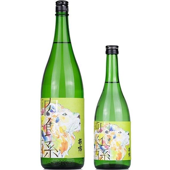 萩乃露 肉食系純米酒 ライオン 山田錦直汲み生 1800ml / 720ml [季節限定]　