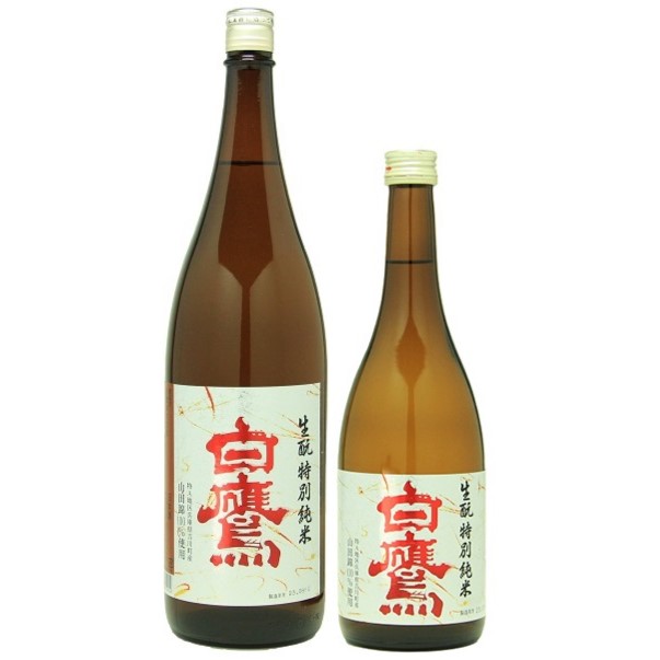 白鷹 特別純米 赤ラベル 1800ml / 720ml [季節限定]　